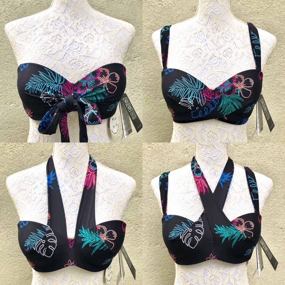 CoCo Reef Bra Sized 5 way bikini top